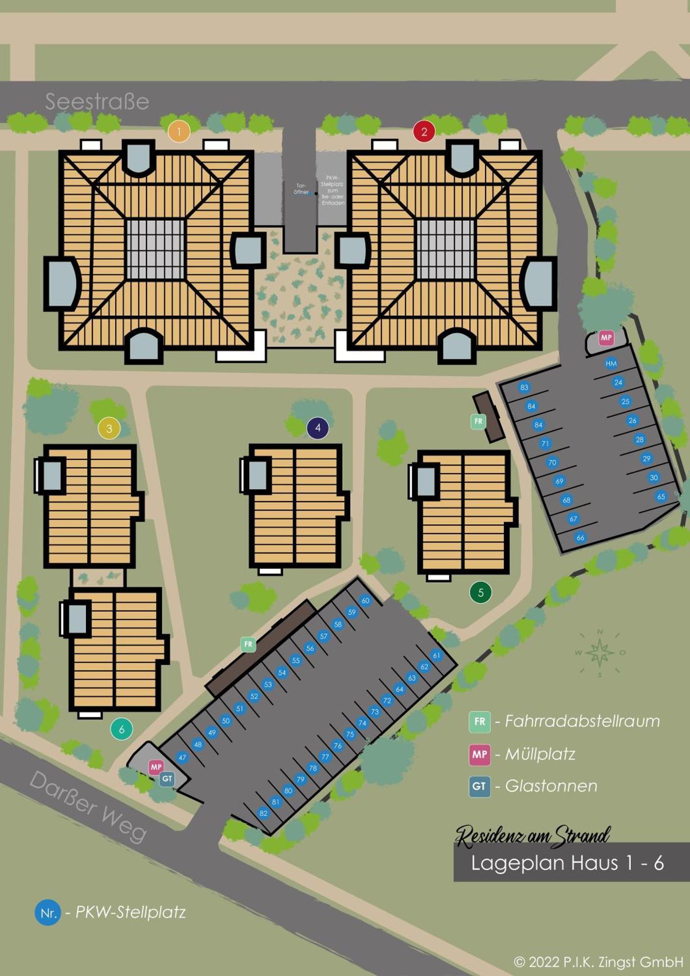 Residenz Am Strand Wohnung 2-36 Zingst Buitenkant foto